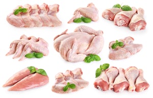 Raw Chicken Parts