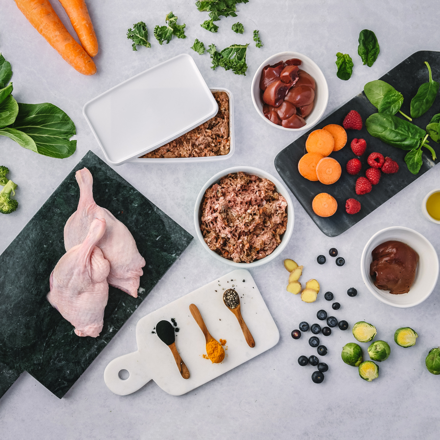 Duck Superfood Enriched Raw Dog Food ⋆ Bella & Duke Raw Food