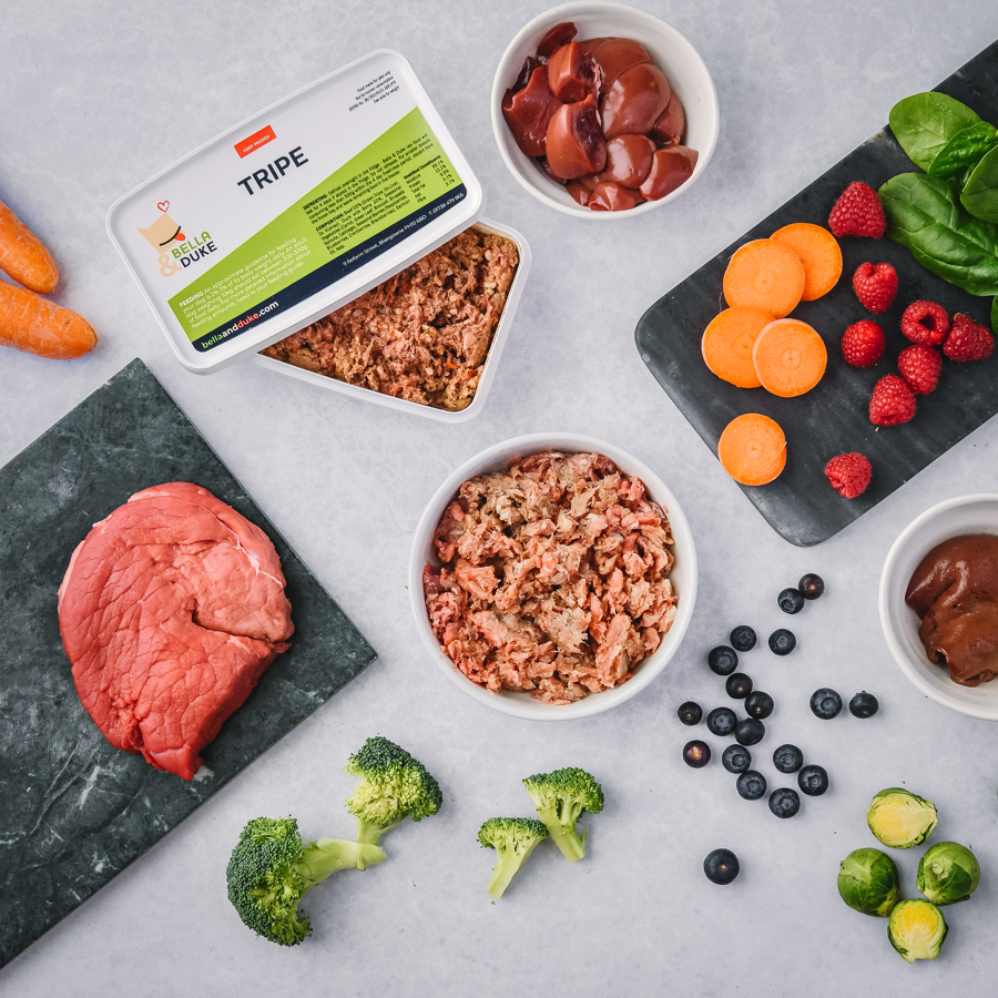 Tripe Raw Dog Food Complete Premium ⋆ Bella & Duke